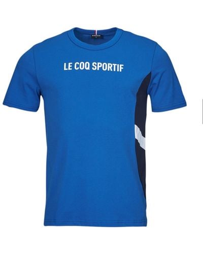 Le Coq Sportif T Shirt Saison 1 Tee Ss N°2 M - Blue