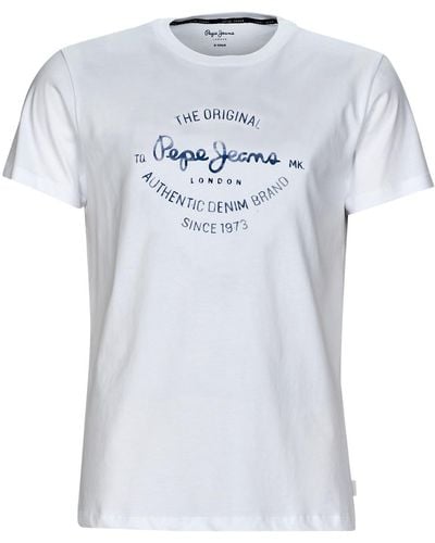 Pepe Jeans T Shirt Rigley - Blue