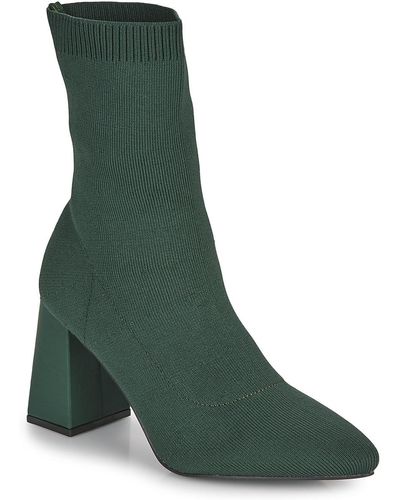 Moony Mood Low Ankle Boots New04 - Green