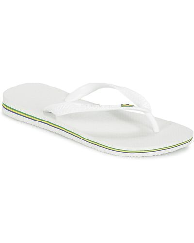 Havaianas Flip Flops / Sandals (shoes) Brasil - White