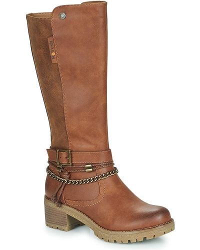 Refresh High Boots 170185 - Brown