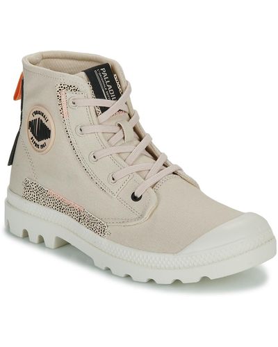 Palladium Shoes (high-top Trainers) Pampa Underlayer - Grey