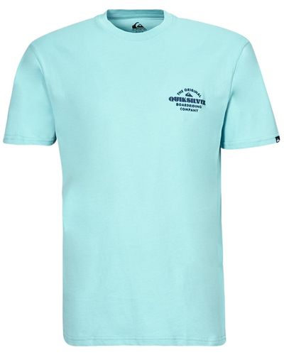 Quiksilver T Shirt Tradesmith Ss - Blue