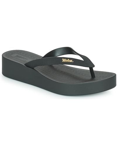 Melissa Sun Venice Platform Flip Flops / Sandals (shoes) - Black