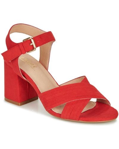 André Jacynth Sandals - Red