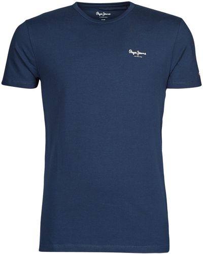 Pepe Jeans Original Basic Nos T Shirt - Blue