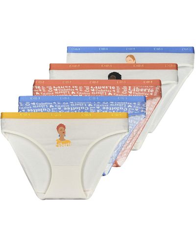 DIM Knickers/panties Pockets Pack X5 - White