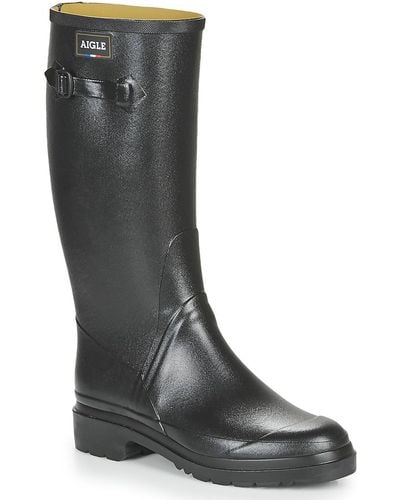 Aigle Cessac Wellington Boots - Black