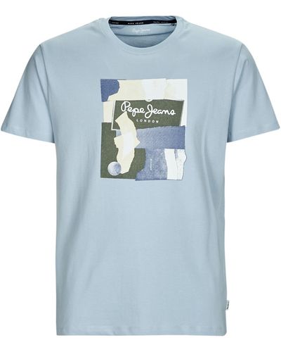 Pepe Jeans T Shirt Oldwive - Blue