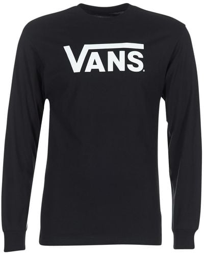 Vans Classic Long Sleeve T-shirt - Black