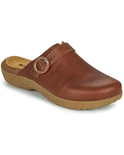 El Naturalista Wakatiwai Clogs (shoes) - Brown
