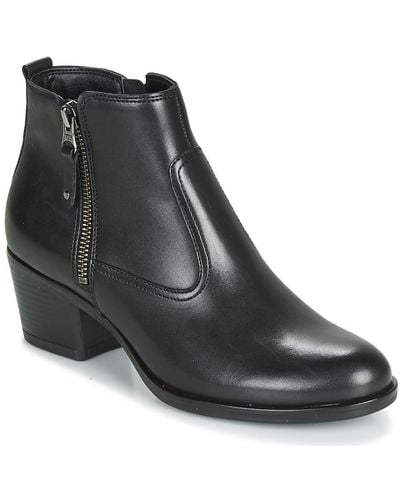 André Madrid Mid Boots - Black