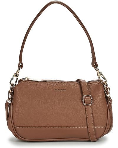 Quality Branded DAVID JONES Paris. Shoulder Bag / Tote Bag / Handbag Taupe  ex Co | eBay