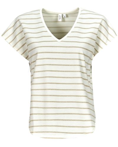 Vero Moda T Shirt Vmibi - Natural