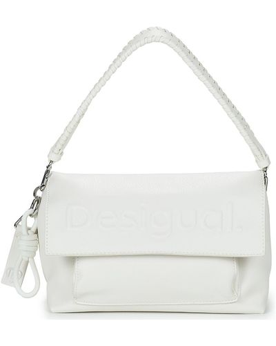 Desigual Shoulder Bag Half Logo 24 Venecia - White