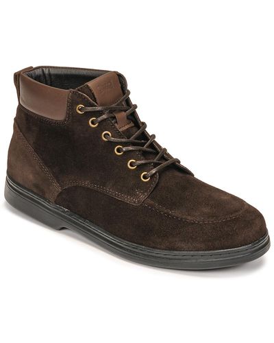 Casual Attitude New001 Shoes (high-top Trainers) - Brown
