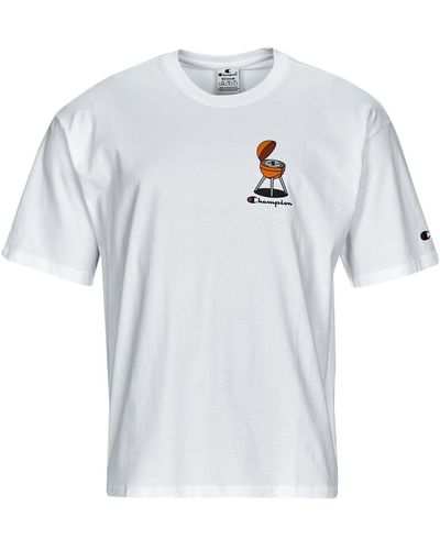 Champion T Shirt Crewneck T-shirt - White