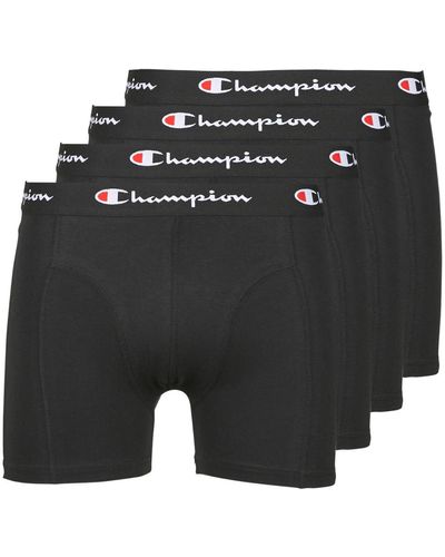 Champion Boxer X4 Boxer Shorts - Black