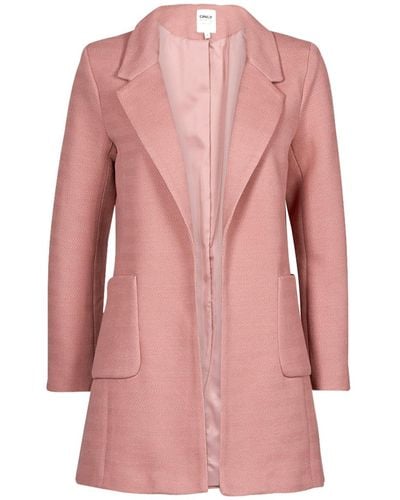 ONLY Onlbaker Coat - Pink
