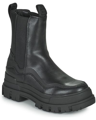 Buffalo Aspha Wave Mid Boots - Black