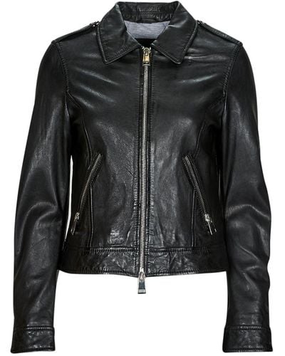 Oakwood Leather Jacket Jade 6 - Black