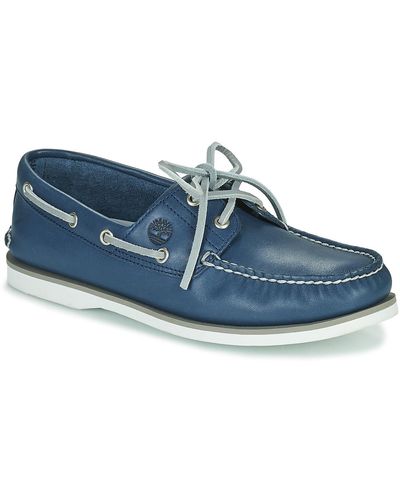 Timberland Classic Boat 2 Eye Boat Shoes - Blue
