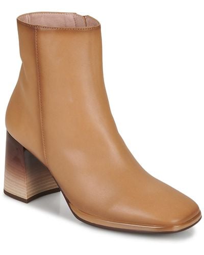 Hispanitas Low Ankle Boots Monaco - Brown