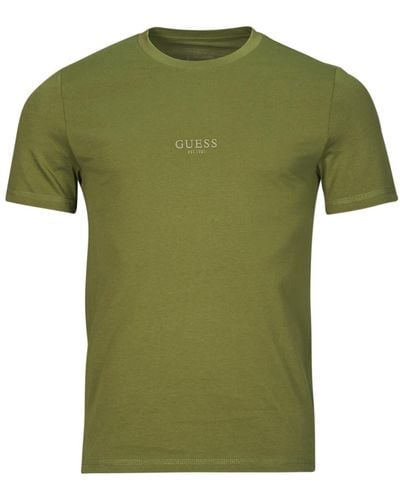 Guess T Shirt Aidy Cn Ss - Green