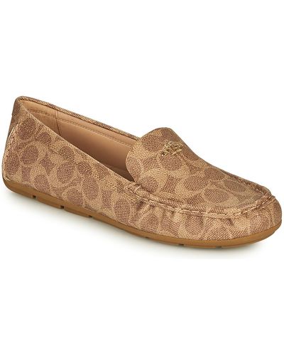 COACH Loafers / Casual Shoes Marley Driver - Natural