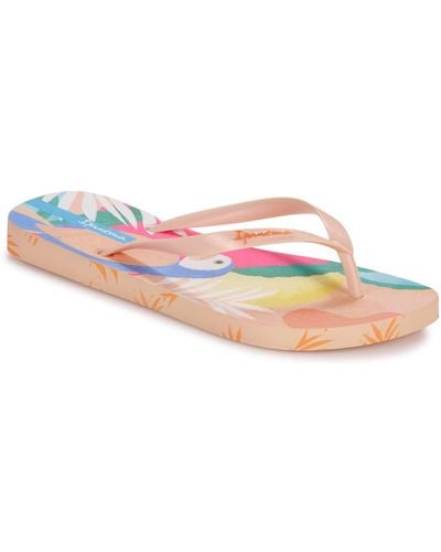 Ipanema Flip Flops / Sandals (shoes) Sem Igual Fem - Pink
