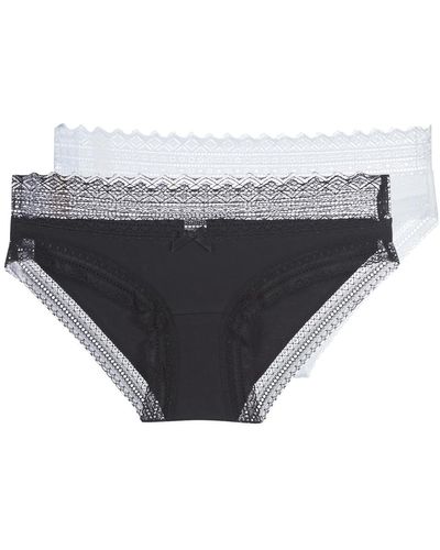 DIM Knickers/panties Sexy Fashion X2 - Grey