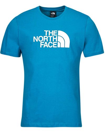 The North Face T Shirt S/s Easy Tee - Blue