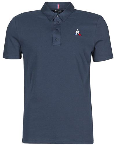 Le Coq Sportif Ess Polo Ss N°2 M Polo Shirt - Blue