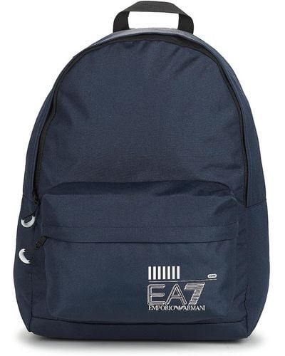 EA7 Backpack Train Core U Backpack - Blue