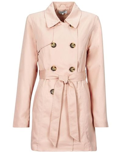 ONLY Trench Coat Onlvalerie - Pink