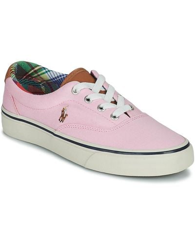 Polo Ralph Lauren Keaton-pony-sneakers-low Top Lace Shoes (trainers) - Pink