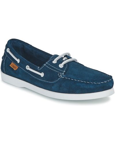 Casual Attitude Boat Shoes New003 - Blue