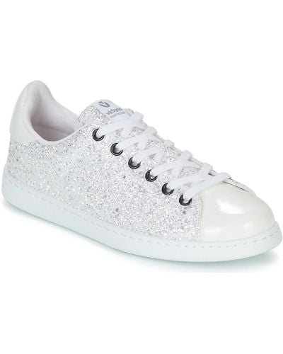 Victoria Tenis Glitter Shoes (trainers) - White
