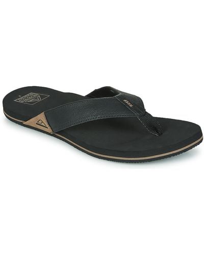 Reef Newport Flip Flops / Sandals (shoes) - Black