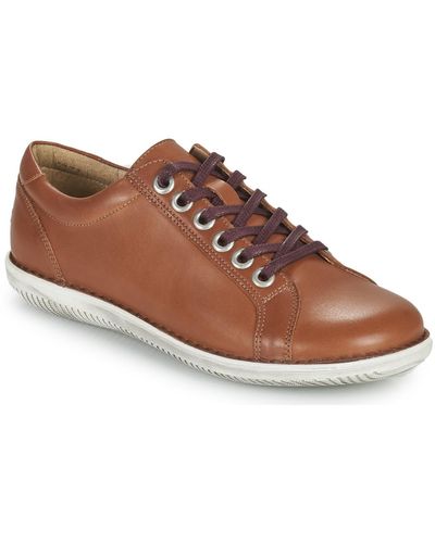 Casual Attitude Oulette Casual Shoes - Brown