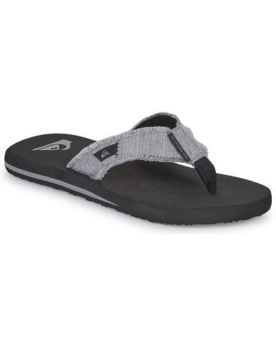 Quiksilver Flip Flops / Sandals (shoes) Monkey Abyss - Black