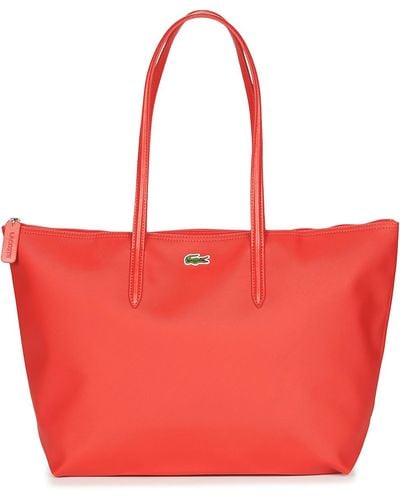 Lacoste L 12 12 Concept Shopper Bag - Red