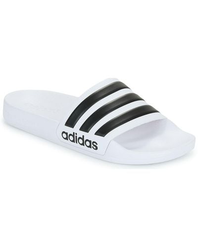 adidas Tap-dancing Adilette Shower - White