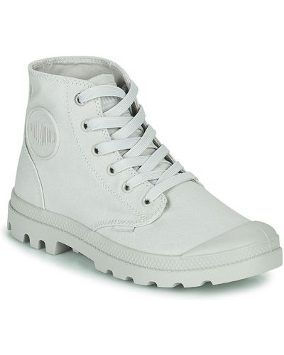 Palladium Mono Chrome~moonstruck~m Shoes (high-top Trainers) - Grey