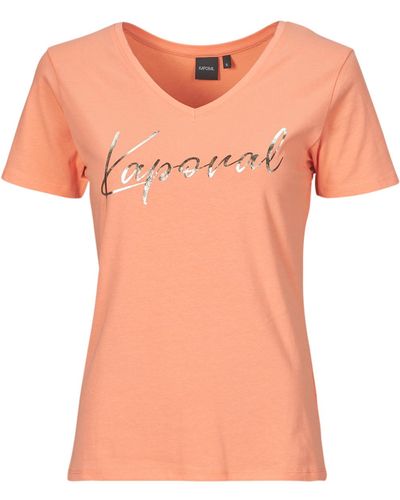 Kaporal T Shirt Fran - Orange