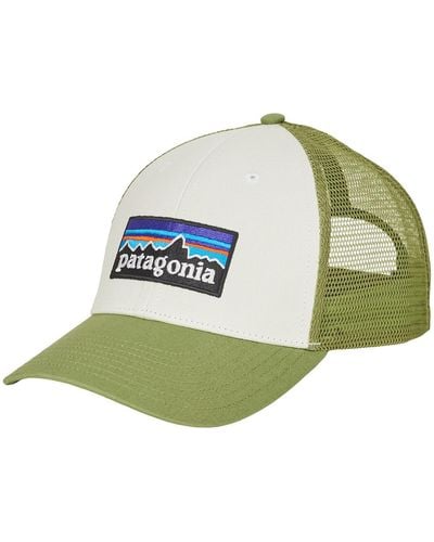 Patagonia Cap P-6 Logo Lopro Trucker Hat - Green