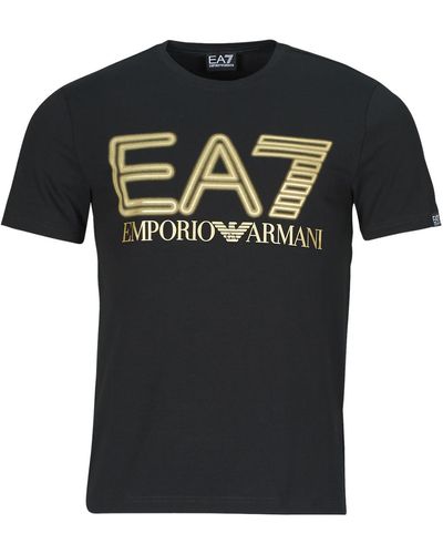 EA7 T Shirt Tshirt 3dpt37 - Black