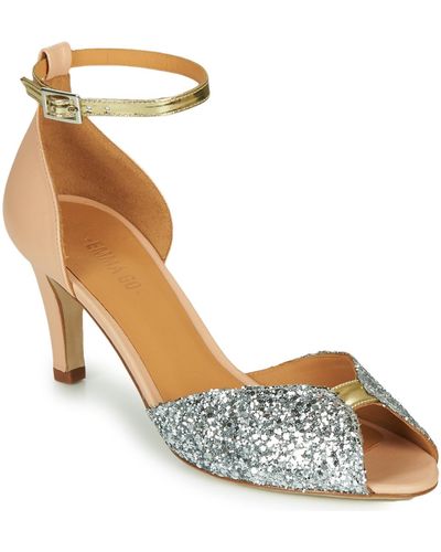 Emma Go Jolene Glitter Sandals - Metallic