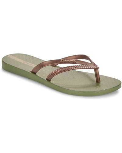 Ipanema Flip Flops / Sandals (shoes) Bossa Fem - Green