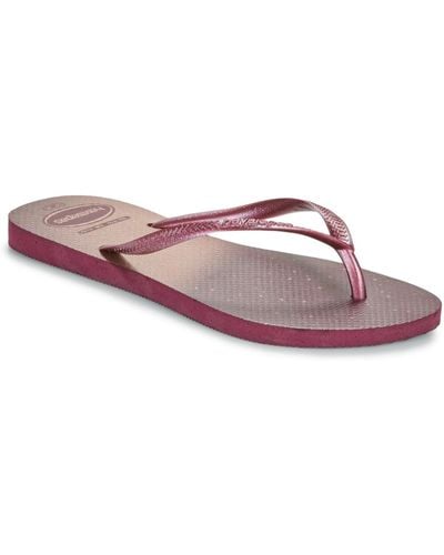 Havaianas Flip Flops / Sandals (shoes) Slim Gloss - Purple